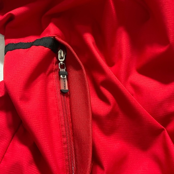 Easton Size mens XL red 1/4 zip practice training baseball pullover shirt Jersey - Picture 9 of 9